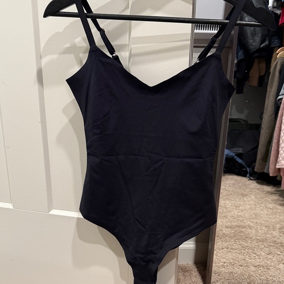 Black Strappy Bodysuit - Picture 1 of 4